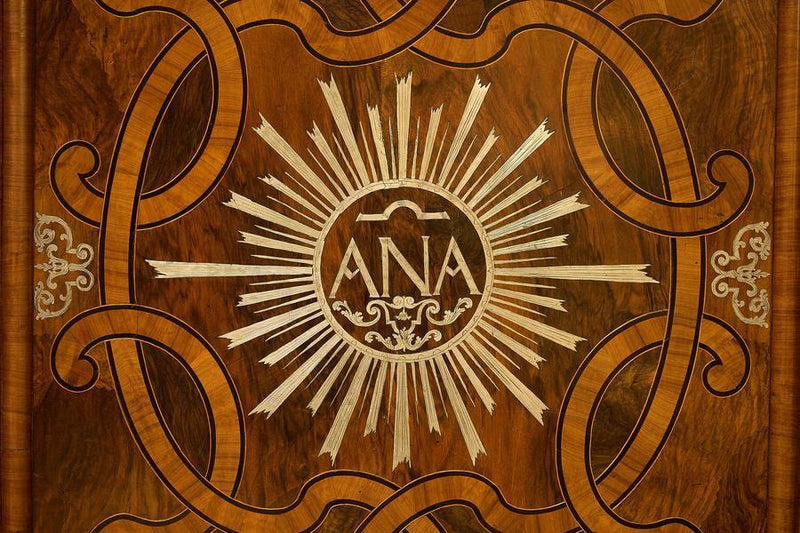 Musicians in spotlight performing during a holiday concert at St. Anne’s.