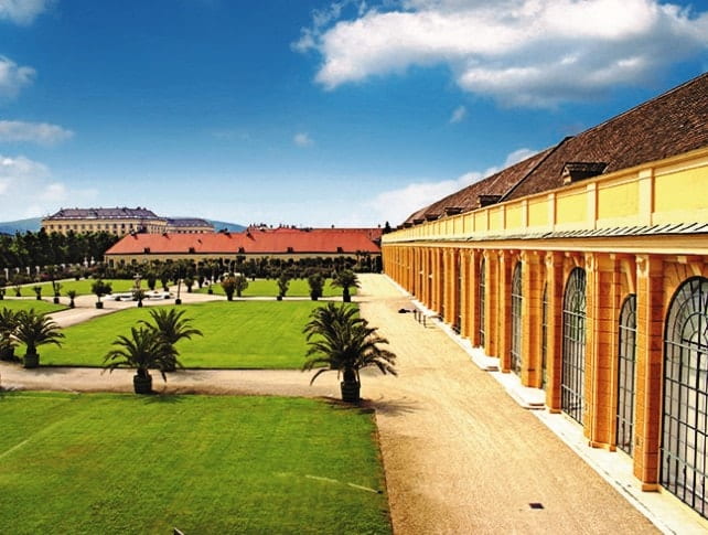 Schoenbrunn Palace - Orangery, outside